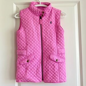 Joules Girl's Jnr Silvan Gilet Pink Size 11-12Y NWOT